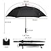 G4Free 62 Inch Automatic Open Golf Umbrella Extra Large Oversize Double Canopy Vented Windproof Waterproof Stick Umbrellas