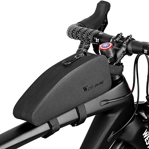 ICOCOPRO Bike Frame Bag Waterproof Bike Top Tube Bag Triangle Large Capacity Bicycle Bag Professional Cycling Accessories - S/M