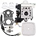 Kizut PB250LN Carburetor for Echo PB250 ES250 ES-250 PB-250 PB-250LN Leaf Blower A021003661 RB-K106 Parts Air Filter Kit
