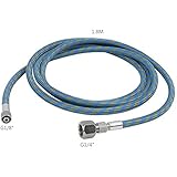Pinkiou Airbrush Hose 6 Foot Nylon Braided Air brush Hose with Standard 1/8