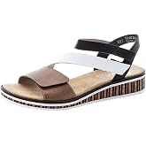 Rieker Women's Ankle Strap Sandal, 37/41 EU