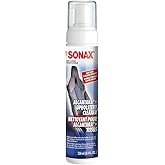 SONAX Upholstery and Alcantara Cleaner (206141), Foaming Alcantara (Synthetic Suede) Cleaning, Dirt and Grime Build-Up Cleaner for Upholstery and Alcantara, 8.45oz, 250 ml