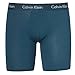Calvin Klein Modal Boxer Brief Ultra Soft - 3 Pack (Medium, Blue/Green)