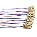 DTOL 10 X Mini Laser Dot Diode Module Head WL Red 650nm 6mm 5V 5mW Pack of 10