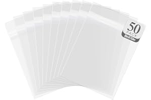 Golden State Art, Pack of 50 8 3/8 x 10 1/8 clear Bag for 8x10 mat matting