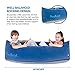Special Supplies Inflatable Compression Boat Lounger for Kids, Sensory Needs Therapy and Reading Lounger, Air Pump and Repair Kit