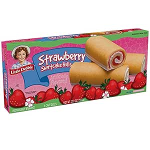 Little Debbie Strawberry Shortcake Rolls, 13 oz Grocery