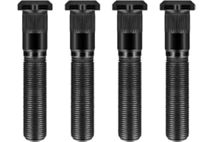 SAQXK 4PCS Wheel Stud 5/8" x3.5 Tire Stud, Part Number#007-115-00 (7-115) Wheel Studs Trailer Hub Accessories for Dexter Axle 10K & 12K Axle Lug Hub Stud Bolt for Durable Construction & Easy Installation