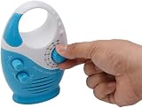 Faderr Waterproof Shower Radio AM FM Portable Speaker Top Handle Mini Battery view 4