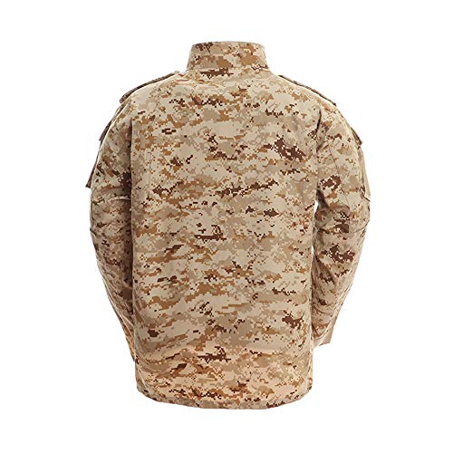 Noga Camouflage Suit Combat Bdu Uniform Military Uniform Bdu Hunting Suit Wargame Paintball Coat+pants (DESERT CAMO, XL) - Thumbnail 2