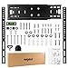 Sunydeal TV Wall Mount Bracket for most 26-65 Inch LED, LCD, OLED and Plasma Flat Screen TV, with Full Motion Swivel Articulating Dual Arms, up to VESA 400x400mm and 120 LBS with Tilting