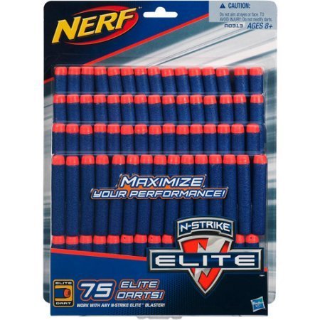 Nerf N-Strike Elite Dart Refill Pack, 75 Darts