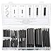 JawayTool 127 Pieces Assortment Heat Shrink Tube Wire Wrap Kit Electrical Connection Cable Sleeve Tubing Sets With Durable Storage Case – Assorted Diameters- 2:1 Shrink Ratio