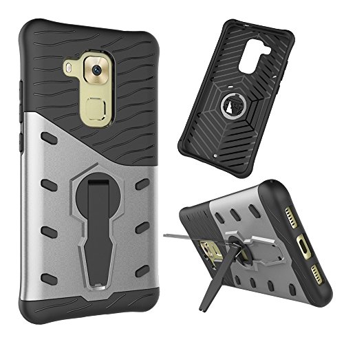 Huawei Nova Case, Genuine Quality 360 Degree Rolling Kickstand Shockproof Case For Huawei Nova Plus/Huawei Nova ( Color : Silver , Size : Huawei Nova Plus )