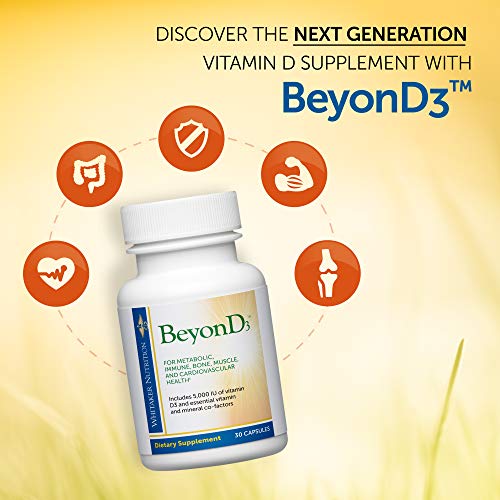 Dr. Whitaker BeyonD3 Vitamin D3 Supplement 5,000 IU Plus Boron