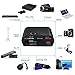 CiBest Video Projector Portable, GP90 LCD Projector HD 1080p LED Multimedia Home Cinema Theater Entertainment Movie Party Game Projector HDMI VGA for Laptop iPad Smartphone