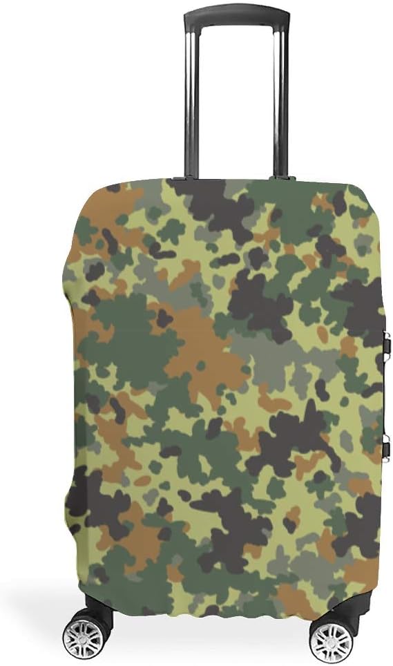Funda de camuflaje verde para equipaje, cubierta para equipaje