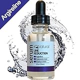 iQ Natural Argireline Wrinkle & Fine Line Serum - 30% Lipotec Argireline, 30% Matrixyl 3000 & Hyaluronic Acid, Plump Fine Lines, Relax Deeper Facial Wrinkles, And Induce Collagen Growth - 1oz