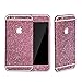 Supstar Full Body Luxury Bling Glitter Crystal Diamond Guardshield Matte Shinning Screen Protector Film Sparkly Sticker for iPhone 6/6S (4.7inch: rose)