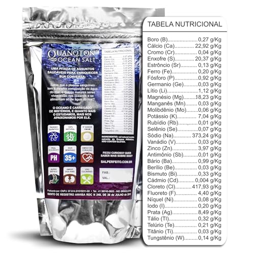 SAL MARINHO INTEGRAL MOIDO NATURAL QUANQTON 1KG