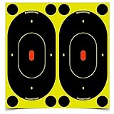 Birchwood Casey Shoot-N-C 7-Inch Silhouette Target, Pack of 12