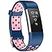 For Fitbit Charge 2 Bands, Humenn Replacement Accessory Sport Strap Band for Fitbit Charge 2 HR Large Small