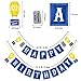 JOHEXI Gaming Happy Birthday Party Banner With Blue Personalized Birthday Flags Banner For Birthday Party Supplies Decoration