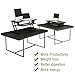 Standing Desk, Stand up Adjustable Desk Riser Converter for Desktop Laptop Dual Monitor