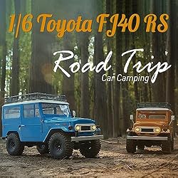 EAZYRC X FMS 1/10 Toyota Land Cruiser FJ40 RS with