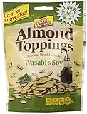 Good Sense Almond Toppings Wasabi and Soy, 3.25 Ounce