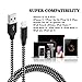 Lightning Cable iPhone Charger 4Pack 3FT 6FT 6FT 10FT Nylon Braided 8 Pin Lightning to USB Charger for iPhone X iPhone 8 8 Plus 7 7 Plus 6s 6s Plus 6 6 Plus iPad iPod Nano