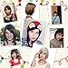 Beauty Angelbella Short Bob Wigs with Bangs Heat Resistant Straight Side Part Synthetic Wigs for Party Daily Wear (Black）