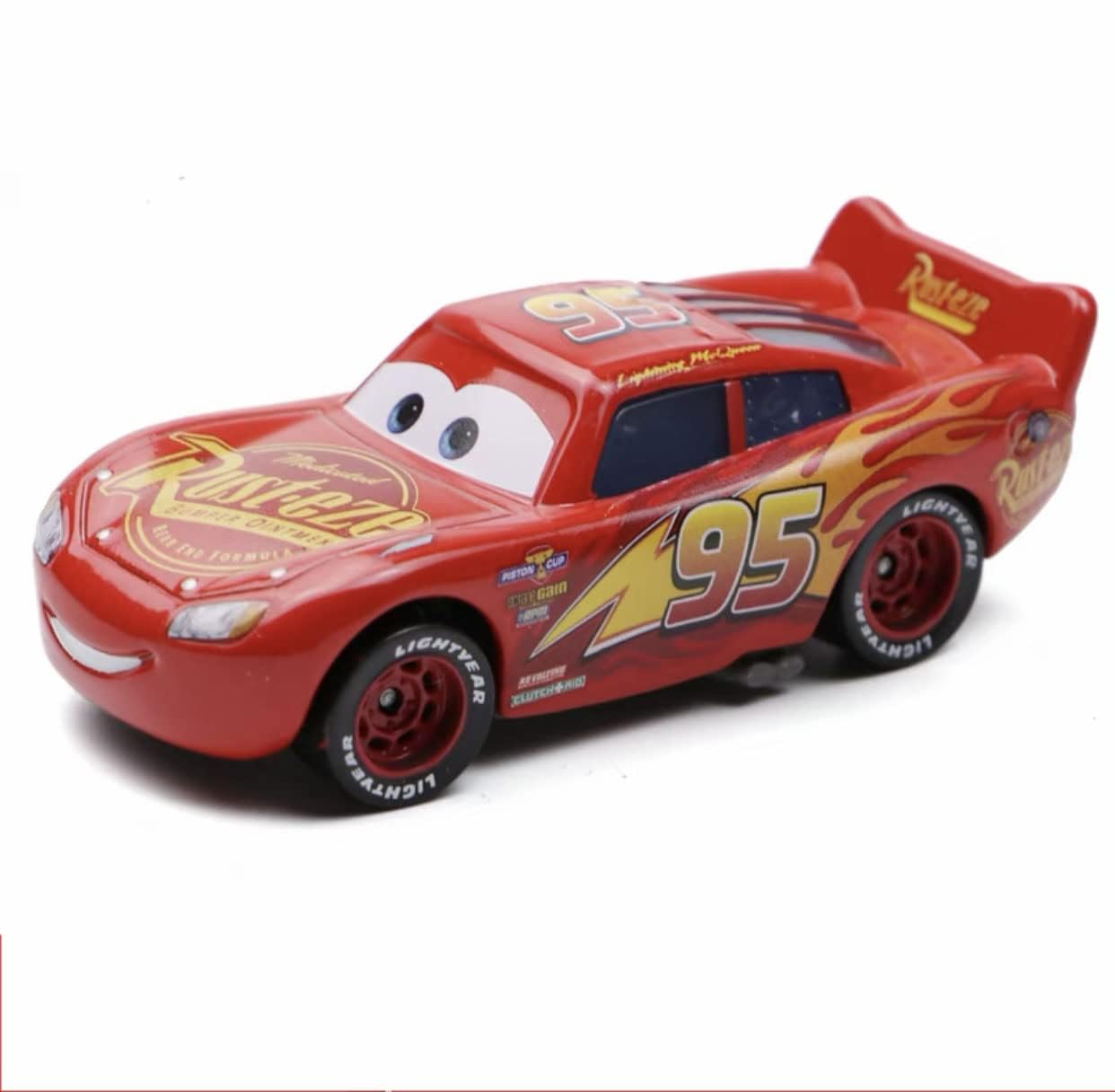 Movie Cars 2 3 Cars Assortment 1：55 Loose Diecast Vehicles Toys (McQueen 3.0)