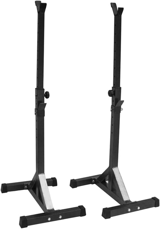HRCP Multi-Function Adjustable Split Squat Bench Press Dumbbell Rack, Tightly Structured Non-Slip Anti-Scratch Compression Resistance, for Family Gym Stadium