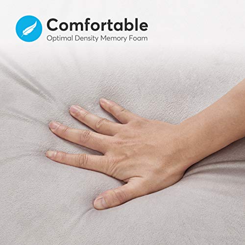 OasisSpace Supportive Foam Bed Wedge Pillow with Removable Cover