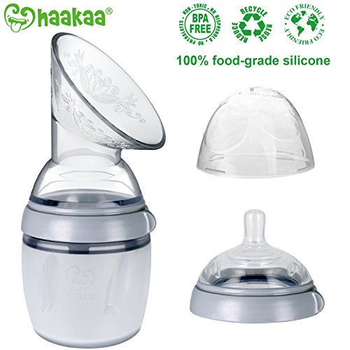 Haakaa Gen 3 Manual Breast Pump & Bottle 5oz/160ml