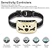 Dog Bark Collar -7 Adjustable Sensitivity and Intensity Levels-Dual Anti-Barking Modes Rechargeable/Rainproof/Reflective -No Barking Control Dog shock Collar for Small Medium Large Dogs