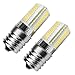 Kakanuo E17 LED Bulb Microwave Oven Light Dimmable 4 Watt Warm White 3000K 72X3014SMD AC110-130V (Pack of 2)