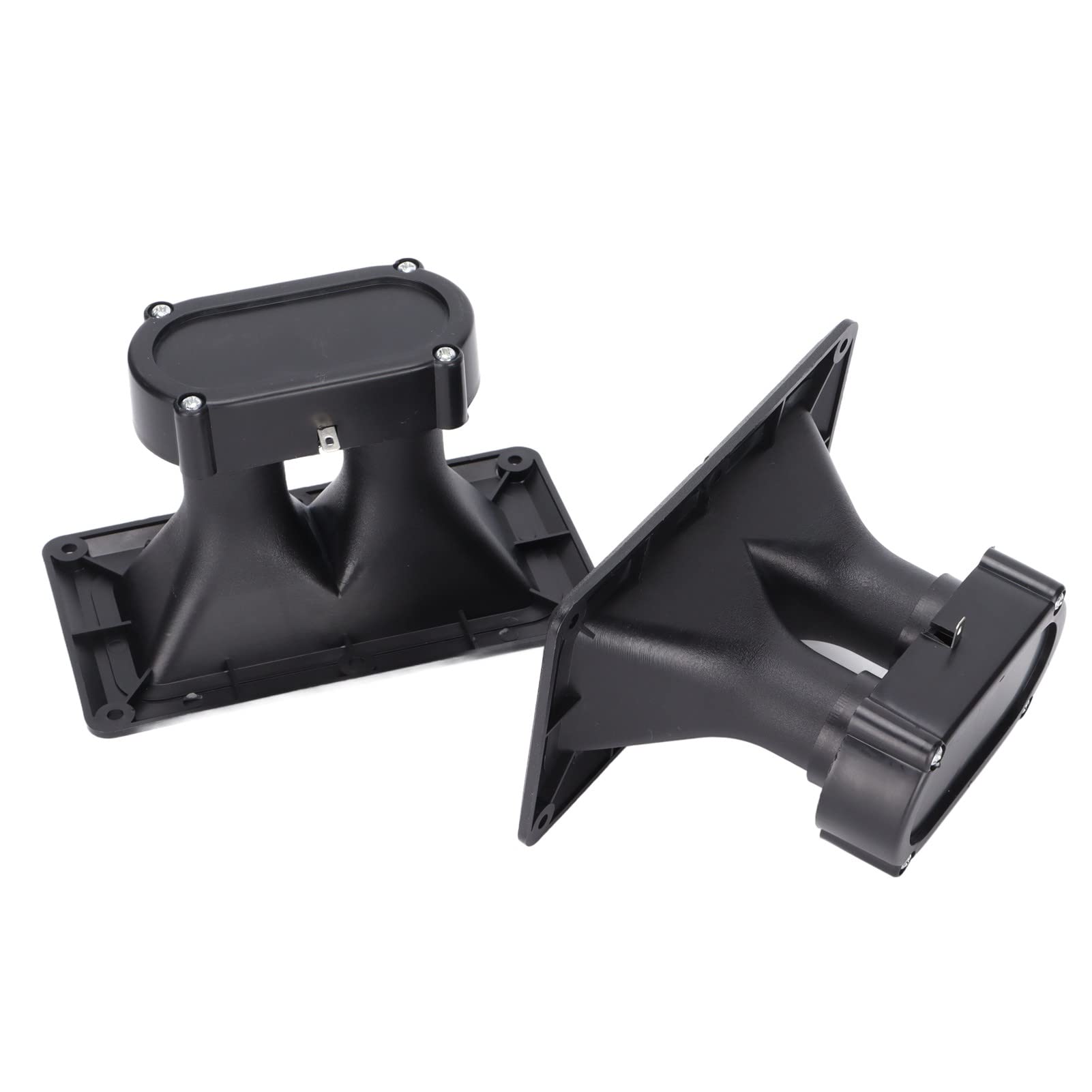 Lazmin112 Wide Dispersion Horn, ​2 Piezoelectric Horn Tweeters Dual Drive Ceramic High Sensitivity Piezoelectric Speaker