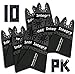 (10 Pcs) Precision Japan Wide Segmented Oscillating Multi Tool Saw Blades for Fein Multimaster Bosch Craftsman Dremel Multi-max (excludes Dremel MM40 & MM45) Ridgid Chicago Wood