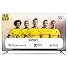CHiQ U55H7A, 55 inch (140 cm), Android 9.0, Smart TV, UHD, 4K, WiFi, Bluetooth, Google Assistant, Netflix, Prime Video,3…