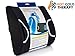 Vaunn Medical Lumbar Back Support Cushion Pillow with Warm/Cool Gel Pad and Removable Firm Insert