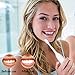 Aiyabrush Electric Toothbrush Sonic Rechargeable Toothbrush with 5 Brushing Modes 2 Replacement Heads 6 Hours Charge Minimum 100 Days Use (white)