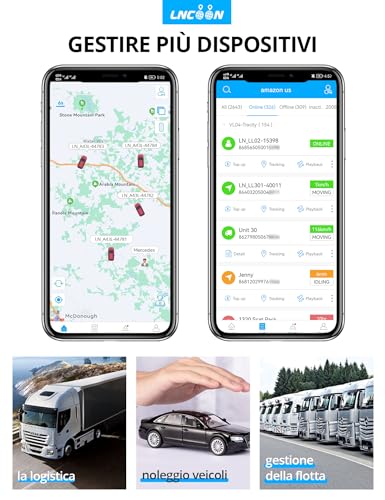 4G GPS Locator, 10000mAh GPS Tracker for Long Trip Tracking, Anti-Theft Tracker, for Vehicle Management and Asset Tracking-Required Subscription