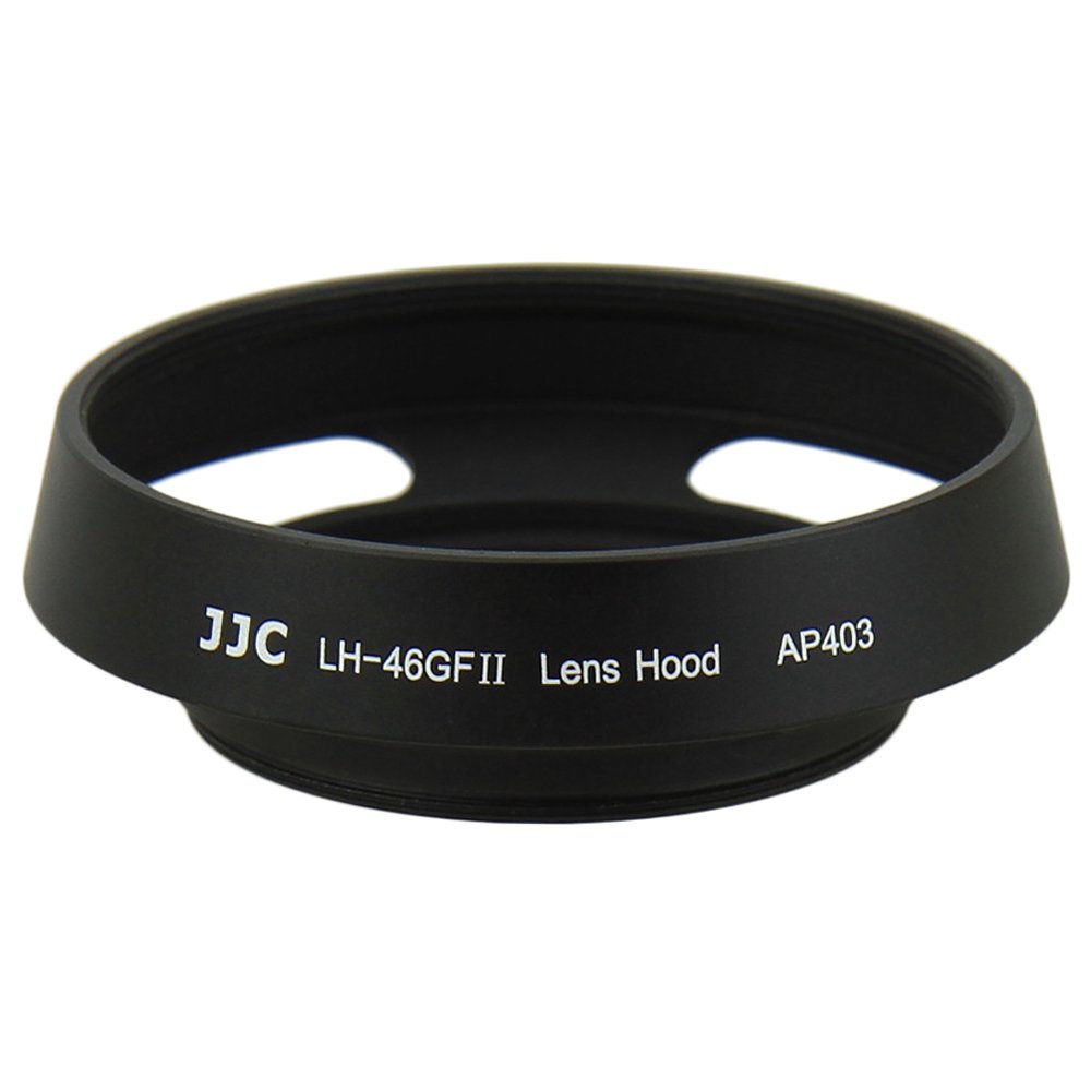 JJC LH-46GFII Hood for Panasonic Lumix G 14 mm f/2.5 20 mm f/1.7 II ASPH Lens