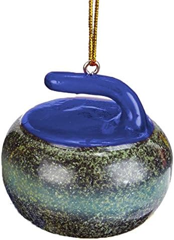 Curling Rock Tree Ornament