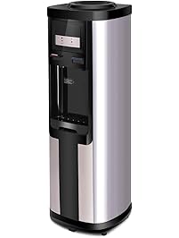 Giantex Top Loading Water Cooler Dispenser 5 Gallon Normal Temperature Water And Hot Bottle Load Electric Primo Home