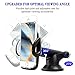 Eaxxfly Car Phone Holder Universal Car Phone Mount on Dashboard Windshield With Washable Strong Sticky Gel Pad for iPhone X/8/8 Plus/7/7 Plus/6/6s/6 Plus/,Samsung Galaxy S9 S8 S7 and More