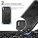iPhone X Case, Pasonomi iPhone X Wallet Case Detachable SlimCase - [Folio Style] PU Leather Wallet case ID&Card Holder Slot Wrist Strap Apple iPhone X 5.8 inch 2017(Black)