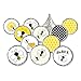 Bumble Bee Baby Shower Chocolate Kisses Candy Stickers, Honey Bee Baby Shower Decorations - 180 Count